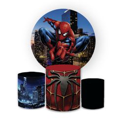 Kit Capa Painel Redondo + Trio Cilindros Decoração... - Loja | Bibi Painéis