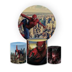 Kit Capa Painel Redondo + Trio Cilindros Decoração... - Loja | Bibi Painéis
