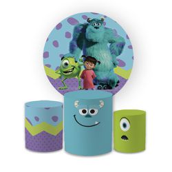 Kit Capa Painel Redondo + Trio Cilindros Decoração... - Loja | Bibi Painéis