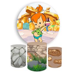 Kit Capa Painel + Trio Cilindros Pedrita 01 - Loja | Bibi Painéis