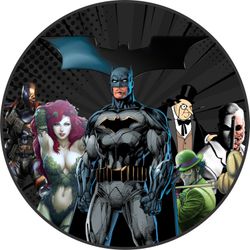 Capa Painel Redondo Batman Vilões - Loja | Bibi Painéis