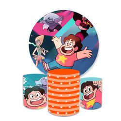 Kit Capa Painel + Trio Steven Universos - Loja | Bibi Painéis