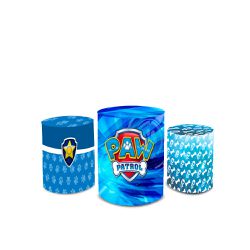 Kit Trio De Cilindros Patrulha Canina 01 - Loja | Bibi Painéis