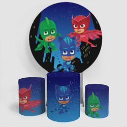 Kit Capa Painel + Trio Cilindros Pj Masks - Loja | Bibi Painéis