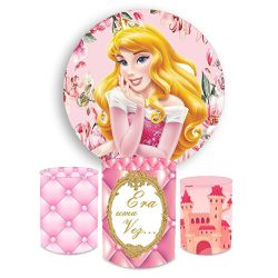 Kit Capa Painel + Trio Cilindros Princesa Aurora - Loja | Bibi Painéis