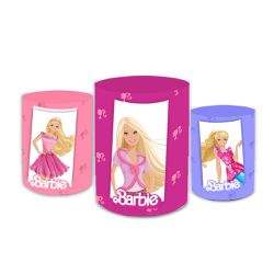 Trio Capas de Cilindros Sublimados Decorativo Tema... - Loja | Bibi Painéis