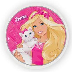 Capa Painel Redondo Decorativo Tema Barbie Girl De... - Loja | Bibi Painéis
