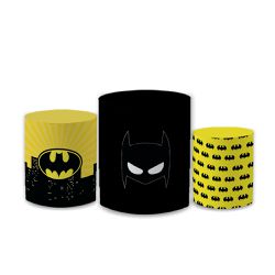 Trio Capas de Cilindros Sublimados Decorativo Tema... - Loja | Bibi Painéis
