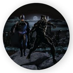 Capa Painel Redondo Decorativo Tema Batman Herói D... - Loja | Bibi Painéis