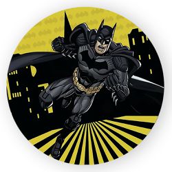 Capa Painel Redondo Decorativo Tema Batman Herói D... - Loja | Bibi Painéis