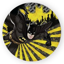 Capa Painel Redondo Decorativo Tema Batman Herói D... - Loja | Bibi Painéis