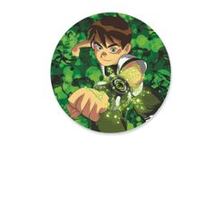 Capa Painel Redondo Decorativo Tema Ben 10 Decoraç... - Loja | Bibi Painéis