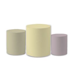 Trio Capas de Cilindros Sublimados Decorativo Tema... - Loja | Bibi Painéis