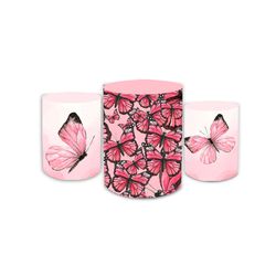 Trio Capas de Cilindros Sublimados Decorativo Tema... - Loja | Bibi Painéis
