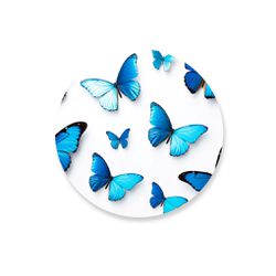 Capa Painel Redondo Decorativo Tema Borboleta Deco... - Loja | Bibi Painéis