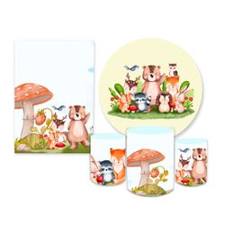 Kit Casadinho Capa Painel Redondo + Retangular + T... - Loja | Bibi Painéis