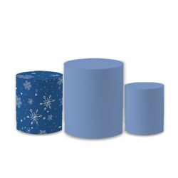 Trio Capas de Cilindros Sublimados Decorativo Tema... - Loja | Bibi Painéis