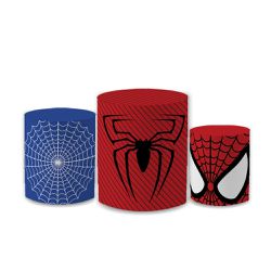 Trio Capas de Cilindros Sublimados Decorativo Tema... - Loja | Bibi Painéis