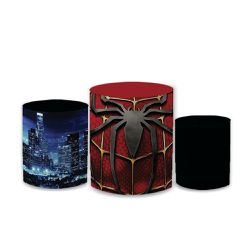 Trio Capas de Cilindros Sublimados Decorativo Tema... - Loja | Bibi Painéis