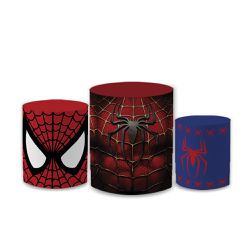 Trio Capas de Cilindros Sublimados Decorativo Tema... - Loja | Bibi Painéis