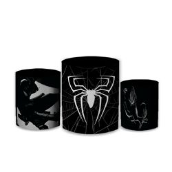 Trio Capas de Cilindros Sublimados Decorativo Tema... - Loja | Bibi Painéis