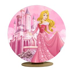 Capa Mini Painel Redondo 50x50cm Decorativo Tema B... - Loja | Bibi Painéis
