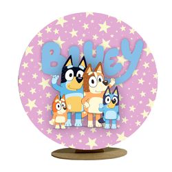 Capa Mini Painel Redondo 50x50cm Decorativo Tema B... - Loja | Bibi Painéis
