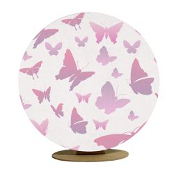 Capa Mini Painel Redondo 50x50cm Decorativo Tema B... - Loja | Bibi Painéis