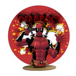 Capa Mini Painel Redondo 50x50cm Decorativo Tema D... - Loja | Bibi Painéis