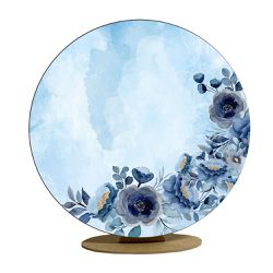 Capa Mini Painel Redondo 50x50cm Decorativo Tema F... - Loja | Bibi Painéis