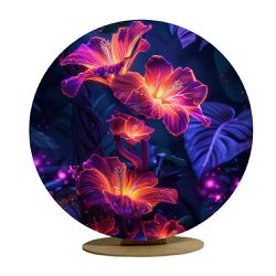 Capa Mini Painel Redondo 50x50cm Decorativo Tema F... - Loja | Bibi Painéis