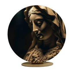 Capa Mini Painel Redondo 50x50cm Decorativo Tema V... - Loja | Bibi Painéis