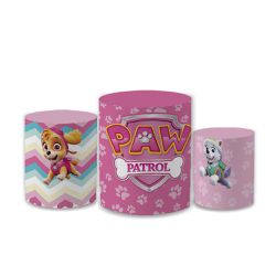 Trio Capas de Cilindros Sublimados Decorativo Tema... - Loja | Bibi Painéis