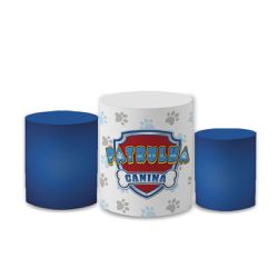 Trio Capas de Cilindros Sublimados Decorativo Tema... - Loja | Bibi Painéis