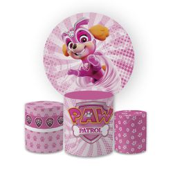 Kit Capa Painel Redondo + Trio Cilindros Decoração... - Loja | Bibi Painéis