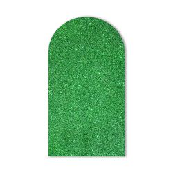 Painel Romano Glitter Verde - Loja | Bibi Painéis