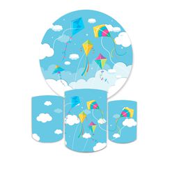 Kit Capa Painel + Trio Cilindros Pipa - Loja | Bibi Painéis
