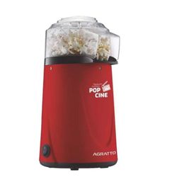 PIPOQUEIRA POP CINE PP01 VERMELHA COM DOSADOR 1200W 127V - Marjo Material de Construção