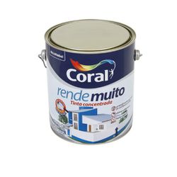 TINTA ACRILICA RENDE MUITO FOSCO BRANCO NEVE 3,6L - Marjo Material de Construção