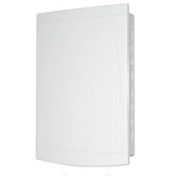 QUADRO DISJUNTOR EMBUTIR BRANCO COM BARRAMENTO - Marjo Material de Construção