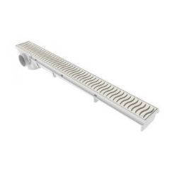 RALO LINEAR FLAT GRELHA 50CM AREIA - Marjo Material de Construção