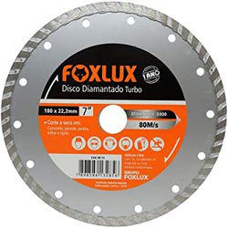 Disco Diamantado Turbo Foxlux 7” 180 x 22,2 MM - Bignotto Ferramentas