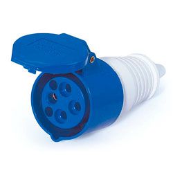 Acoplamento Lukma 3P+T 16A 220-240V 9H Azul - Bignotto Ferramentas