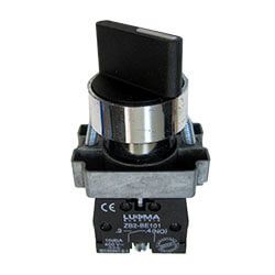 Chave Seletora 22 Mm Metálica 2 Posições Fixas 1na... - Bignotto Ferramentas