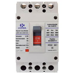Disjuntor Caixa Moldada Lkm1-80a Lukma - 33012 - Bignotto Ferramentas