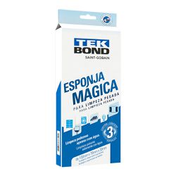 Esponja Mágica Limpeza Pesada c/ 3 Tekbond - Bignotto Ferramentas