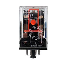 Relé Industrial 8 Pinos 2 Contatos 220V Lukma 4502... - Bignotto Ferramentas