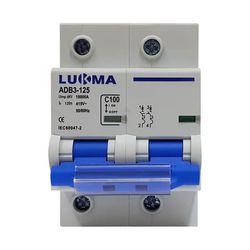 LUKMA DISJUNTOR BIPOLAR CURVA C 2 A - 6KA 34115 - Bignotto Ferramentas