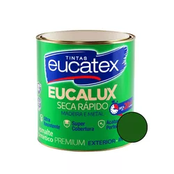 Tinta Eucalux Esm Bri Sec Rap Verde Folha 900 Ml E... - Bignotto Ferramentas