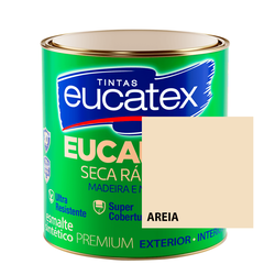 Tinta Eucalux Esm Bri Sec Rap Areia 900 ml Eucatex - Bignotto Ferramentas